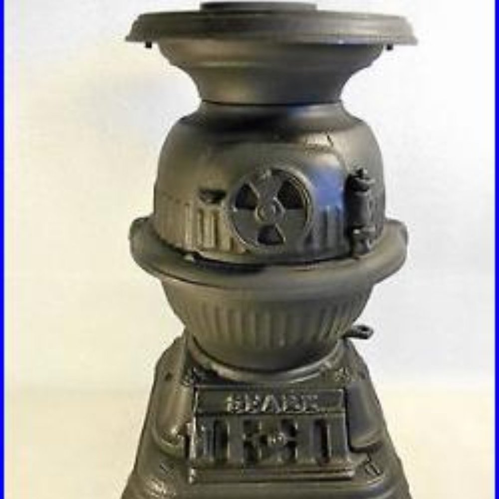 VINTAGE Spark Potbelly Stove Antique